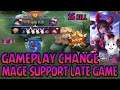 GAMEPLAY CHANGE MAGE SUPPORT LATE GAME | MOBILE LEGENDS