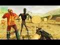 Counter Strike Source - Zombie Horde Mod Online Gameplay on cs_harvest map