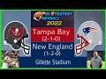 Pro Strategy Football 2022 - NFL 2021 Pre Play Tampa Bay Buccaneers vs New England Patriots Week 4