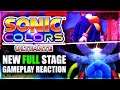 NEW Sonic Colors Ultimate Gameplay Asteriod Coaster & Planet Wisp Reaction