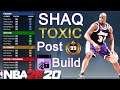 THE MOST DOMINANT 🏋🏿 BIG MAN BUILD IN NBA 2K20 🔥 INSANE SHAQ BUILD
