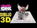 COMO DIBUJAR A TRICKY FASE 5 EN 3D | FRIDAY NIGHT FUNKIN | how to draw tricky phase 5 | 3D