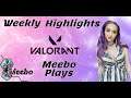 Valorant Stream Weekly Highlights! Choose my Agent! Clutches, Headshots, and More!