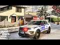 GTA 5 MODS LSPDFR 0.4.4 #56 -  SNOW NYPD CITY PATROL!!! (GTA 5 REAL LIFE PC MOD)