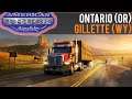 American Truck Simulator: Wyoming DLC | Ontario (OR) to Gillette (WY) | XT Gameplay