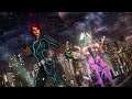 Black Widow & Morrigan vs Thanos & Jedah - Marvel vs Capcom Infinite