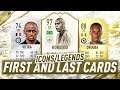 FIRST and LAST FIFA CARD BEFORE ICON | HISTORY of ICON FIFA 09 - 20 Part 1