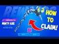 How to Legitly Claim / Get your FREE Minty Pickaxe Fortnite Chapter 2!