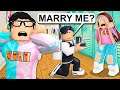 New Student Proposes To My Girlfriend! (Roblox Bloxburg)