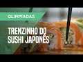 Olimpíadas de Tóquio: Como funciona o trenzinho de sushi