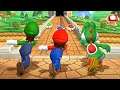 Mario Party 9 MiniGames - Mario Vs Luigi Vs Yoshi Vs Peach (Master Difficulty)
