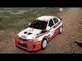 WRC 10 - Mitsubishi Lancer EVO V 1998 - Car Show Speed Jump Crash Test . 4K 60fps.