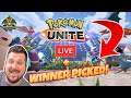 Giveaway Winner Picked! Pokemon Unite LIVE! Blastoise is Here! Join & Play! Let's Get Some Wins!