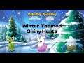 Winter Themed Shiny Hunts. Pokemon Brilliant Diamond and Shining Pearl.