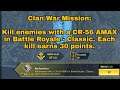 Kill Enemies with a CR-56 AMAX in Battle Royale Classic | Each Kill Earns 30 Points COD Mobile
