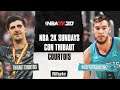 THIBAUT COURTOIS vs WILLY HERNANGÓMEZ - NBA 2K20 Sundays