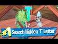 Search hidden 'T' found in the Trick Shot Loading Screen - Fortnite Battle Royale