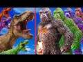 SHINCHAN & FRANKLIN Fight DINASOURS | Godzilla Army, Dinasour game x gta 5 in hindi (gta 5 mods)