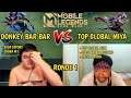 Donkey Bar Bar Ngajak By 1 Dengan Top Global Miya Kintil | Ronde 1 - MOBILE LEGENDS