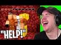 I TROLLED my best Friend in the NETHER! (Minecraft SMP)