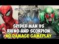 How to defeat Rhino + Scorpion (super fast) | Heavy Hitter Marvel's Spider-Man