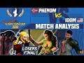 SFV AE Match Analysis: Capcom Cup 2019 Top 8 LOSERS FINAL - Phenom vs. Idom
