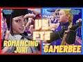 SFV 🌟 RomancingJURI (Juri) vs Gamerbee (Cammy) 🌟 Street Fighter V