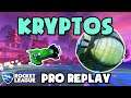Kryptos Pro Ranked 2v2 POV #35 - Rocket League Replays