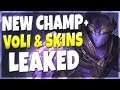 NEW CHAMPION PAR'XZI LEAKED (Volibear Rework, New Skins, VS Event & More) - League of Legends