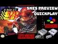 Al Unser Jr.'s Road to the Top (SNES) PREVIEW/QUICKPLAY NO COMMENTARY HD 1080p