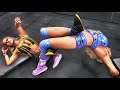 WWE 2k20: Trish Stratus vs Charlotte Flair Iron Woman match, figure eight leg locks