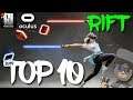 My TOP 10 VR Rift/PC Games of 2019! // Oculus Riift S