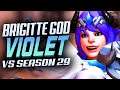 Violet Best Brigitte in the World VS Season 29 Meta! [ Overwatch Season 29 Top 500 ]