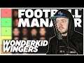 Wonderkid WINGERS Tier List on Football Manager