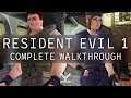 Resident Evil (1996) PlayStation - Chris & Jill - Complete Walkthrough (PS1) Full Game