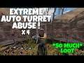 RUST | LURING PLAYERS into an EXTREME AUTO TURRET PLAYER FARMING TRAP ! *Severely Broken Update*