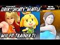 Wii Fit Trainer ti - Super Smash Bros.| Lirik, Shorty, Waffle