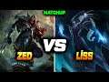 4 Level Zed VS Lissandra - League Of Legends