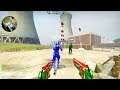 Counter Strike Global Offensive - Zombie Escape Mod online gameplay on Nuke map