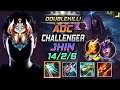 Challenger Jhin ADC vs Syndra - 챌린저 원딜 진 템트리 룬 돌풍 기발 ジン Джин 戏命师 燼 - LOL KR 11.18