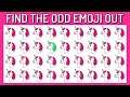 HOW GOOD ARE YOUR EYES #162 l Find The Odd Emoji Out l Emoji Puzzle Quiz