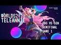 ¡Hacen BACKDOOR en SEMIS! | EDG vs GEN Game 1 SEMIFINAL / Worlds 2021