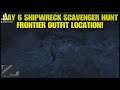 DAY 6 SHIPWRECK SCAVENGER HUNT FRONTIER OUTFIT LOCATION! - GTA ONLINE!