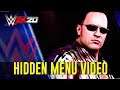 WWE 2K20 - HIDDEN (Smackdown Edition) Menu Video