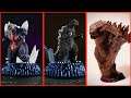 New HGD Godzilla Vs Space Godzilla Set - tanakastudio New Godzilla 2019 Bust head.