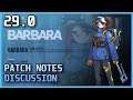 BARBARA must construct additional Sentry Guns! | Major Patch Pre-Season 2 0.29.0