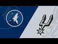 NBA 21 | Minnesota Timberwolves vs San Antonio Spurs - Simulation - CPU vs CPU