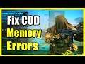 How to FIX Memory Errors in Call of Duty Modern Warfare or Warzone (Fast Method!)