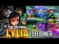 Top Global Hero Lylia  ranking 1 Dunia (bek bek) Dan gameplay Hero Lylia Mobile legends