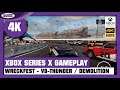 Xbox Series X - Wreckfest: Karriere Lvl 24 - 4x Big Valley Speedway V8-Thunder | 4K 60 FPS Gameplay